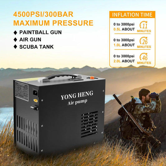 YONGHENG YH-QB12-S 12V DESKTOP TYPE COMPRESSOR - NeonSales {{ shop.shopifyCountryName }}