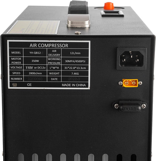 YONGHENG YH-QB12-S 12V DESKTOP TYPE COMPRESSOR - NeonSales {{ shop.shopifyCountryName }}