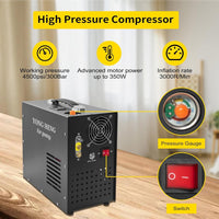 YONGHENG YH-QB12-S 12V DESKTOP TYPE COMPRESSOR - NeonSales {{ shop.shopifyCountryName }}