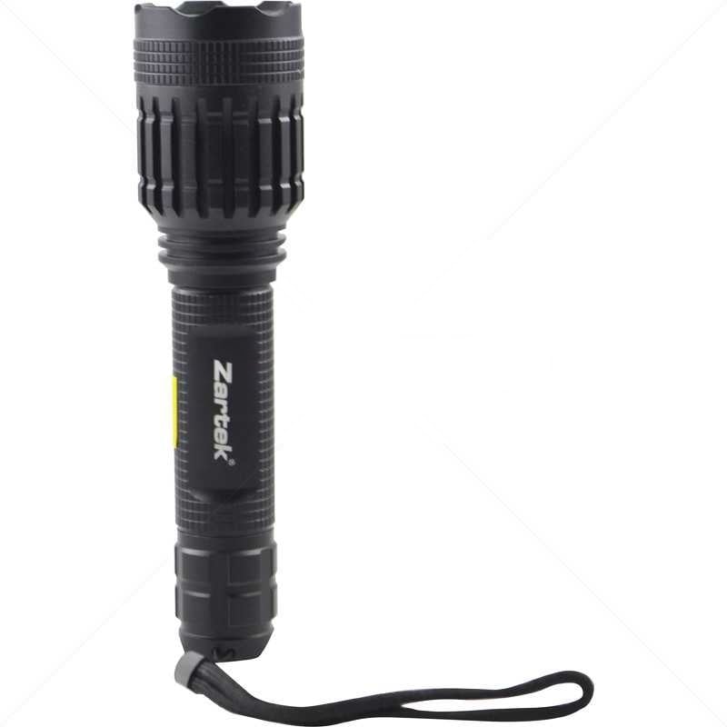 ZARTEK 900 LUMEN LED TACTICAL FLASHLIGHT RECHARGEA - NeonSales {{ shop.shopifyCountryName }}