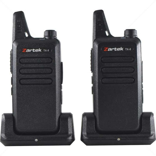 ZARTEK TX-8 TWO WAY RADIO TWINPACK