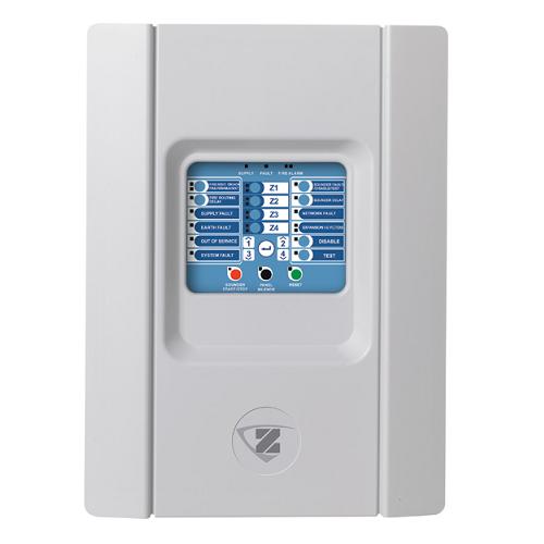 Ziton ZP1-F4 4-zone conventional fire alarm control panel