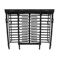 ZKTeco FHTSA2400 D extra heavy-duty full-height double-lane turnstile