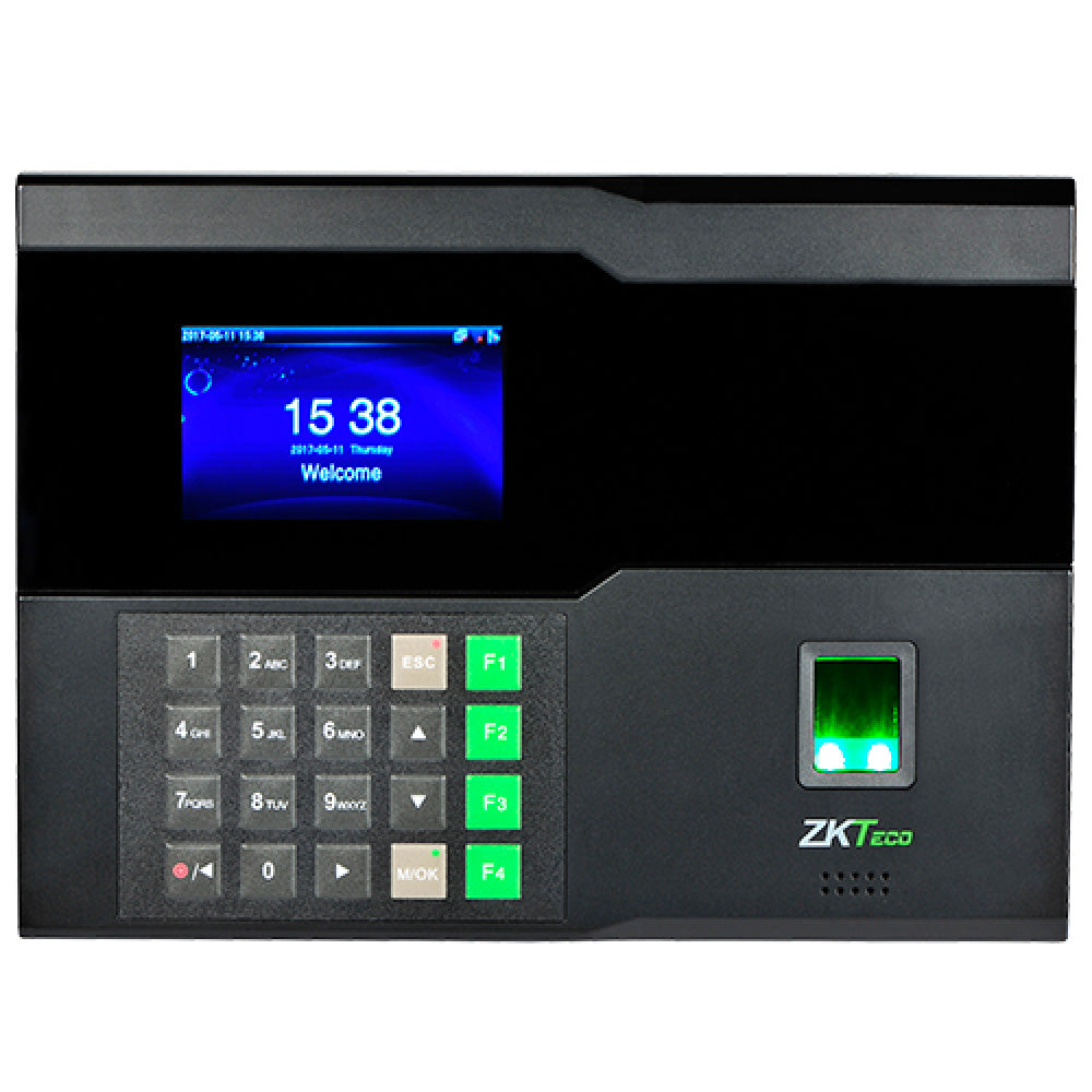 ZKTeco IN05-A fingerprint access control and time attendance terminal front view