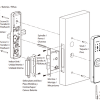ZKTECO ML100 SMART WIFI LOCK - FP KEYPAD READER - NeonSales {{ shop.shopifyCountryName }}