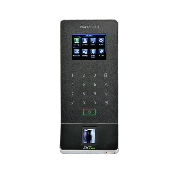 ZKTeco ProCapture-X fingerprint keypad access terminal