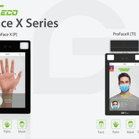 ZKTeco ProFace X series biometric terminal reference including TI variant