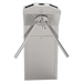 ZKTeco TS1022 Pro tripod turnstile with fingerprint and RFID reader