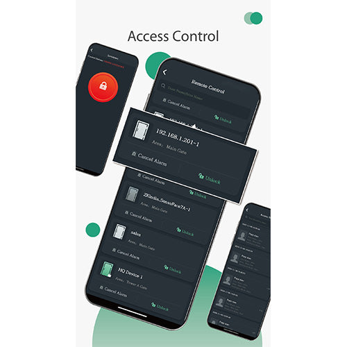 ZKTeco ZKBio Zexus mobile app access control interface
