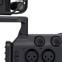 Zoom Q8n-4K handy video recorder right side
