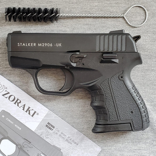 ZORAKI 2906-TD SUBCOMPACT BLANK GUN - BLACK - NeonSales {{ shop.shopifyCountryName }}