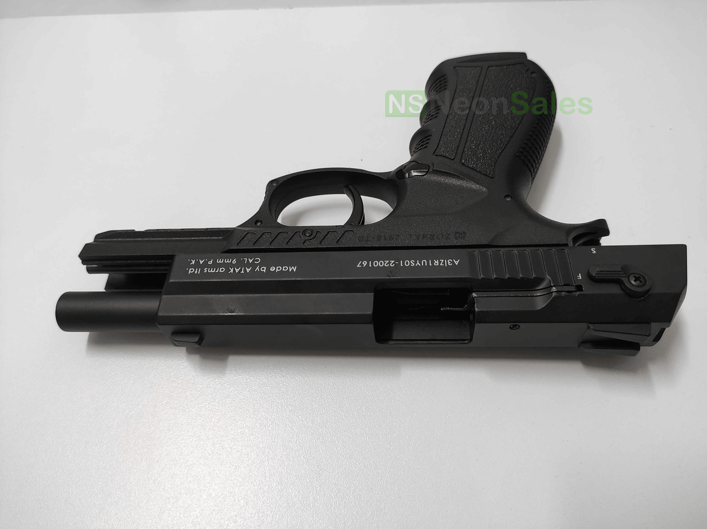 ZORAKI 2918 TD BLANK GUN - ALL BLACK - NeonSales {{ shop.shopifyCountryName }}