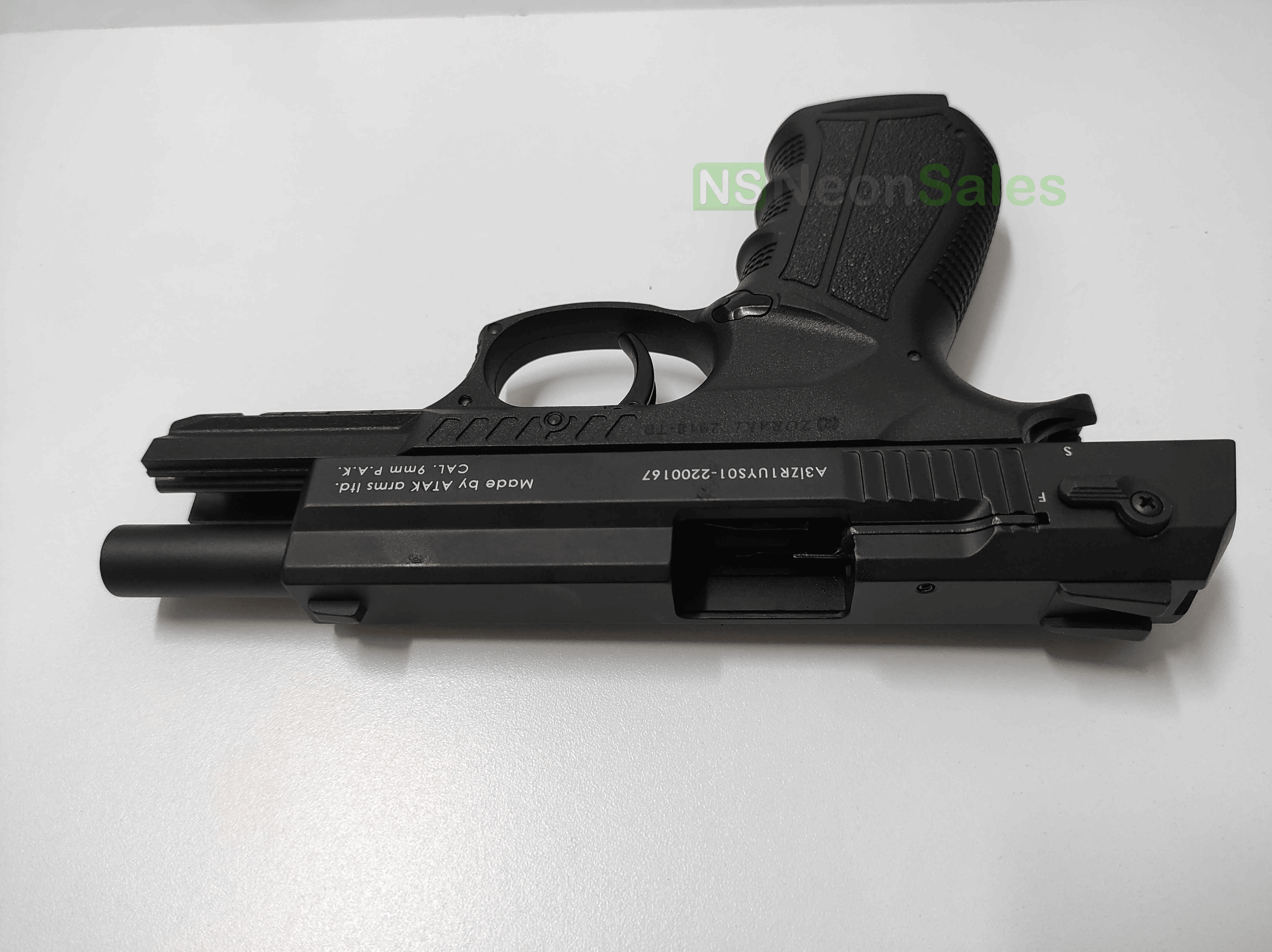 ZORAKI 2918 TD BLANK GUN - ALL BLACK - NeonSales {{ shop.shopifyCountryName }}