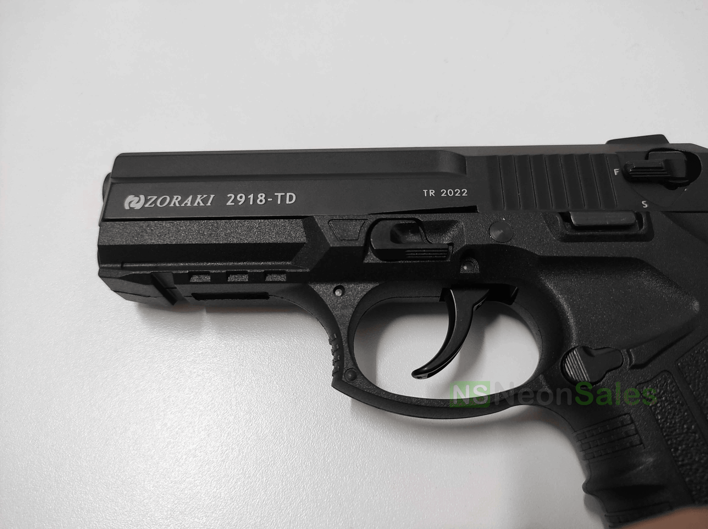 ZORAKI 2918 TD BLANK GUN - ALL BLACK - NeonSales {{ shop.shopifyCountryName }}