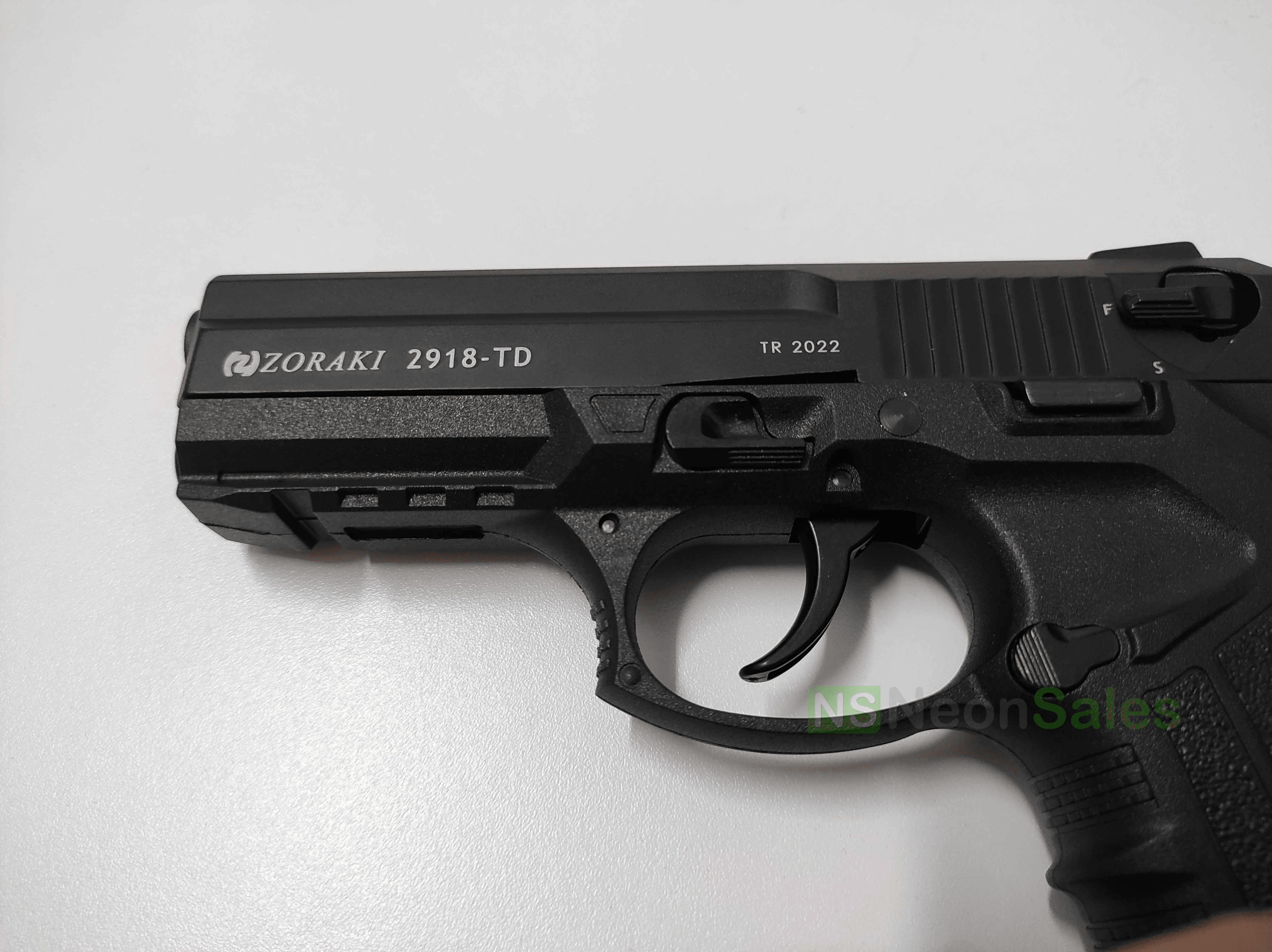 ZORAKI 2918 TD BLANK GUN - ALL BLACK - NeonSales {{ shop.shopifyCountryName }}