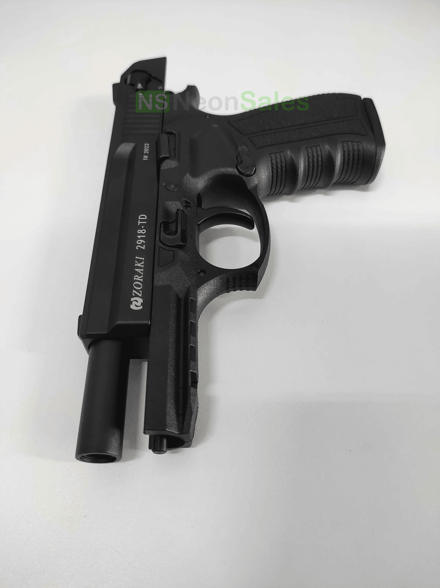 ZORAKI 2918 TD BLANK GUN - ALL BLACK - NeonSales {{ shop.shopifyCountryName }}