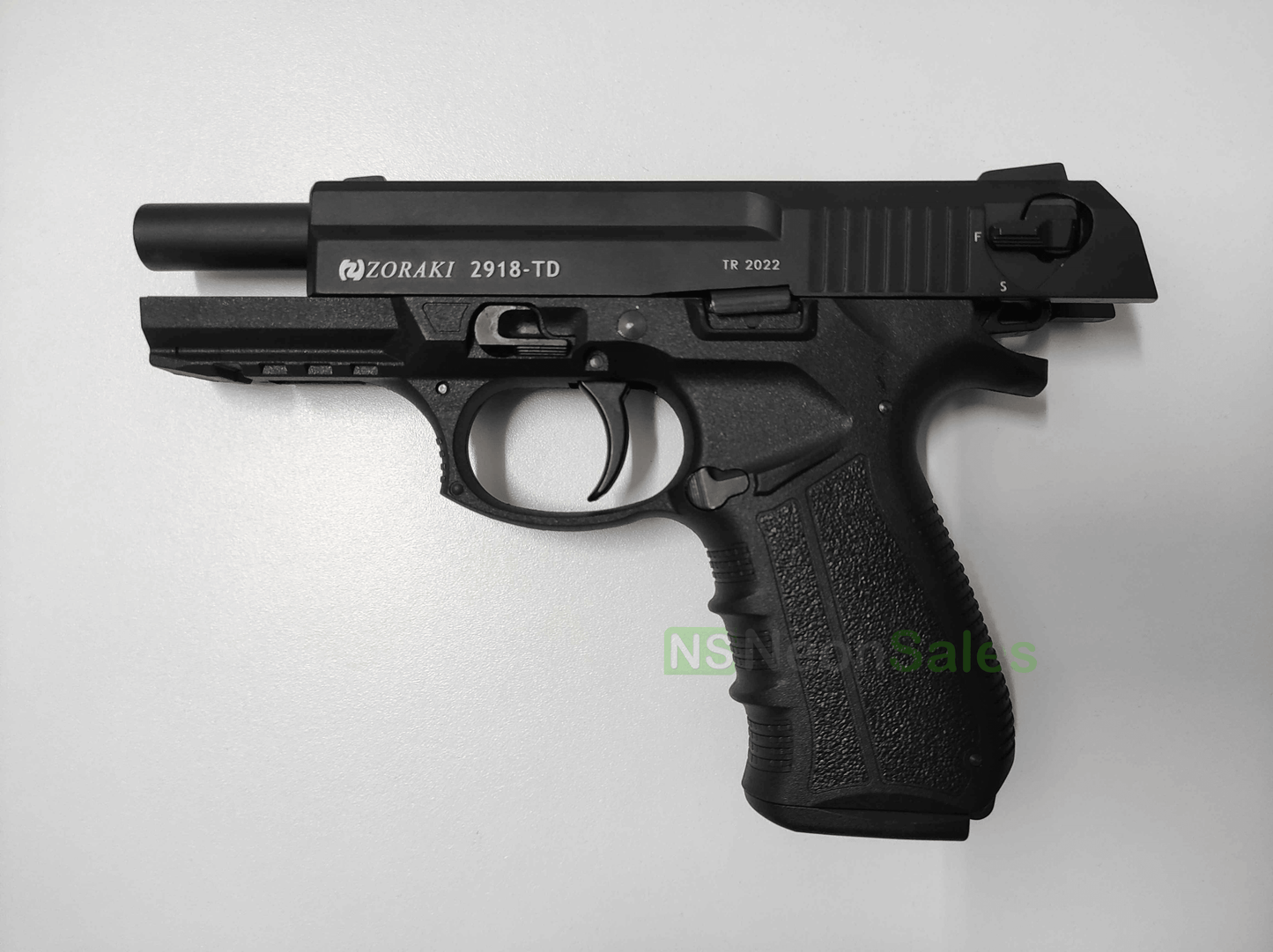 ZORAKI 2918 TD BLANK GUN - ALL BLACK - NeonSales {{ shop.shopifyCountryName }}