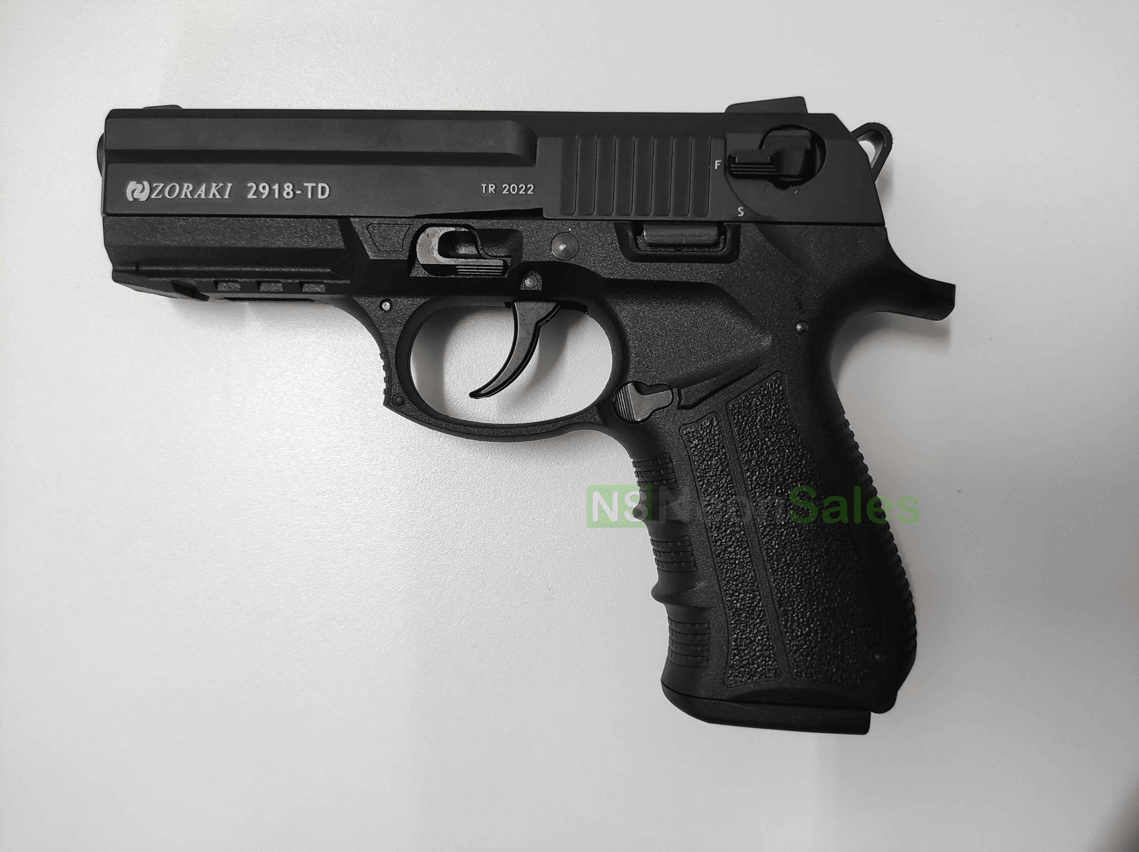ZORAKI 2918 TD BLANK GUN - ALL BLACK - NeonSales {{ shop.shopifyCountryName }}