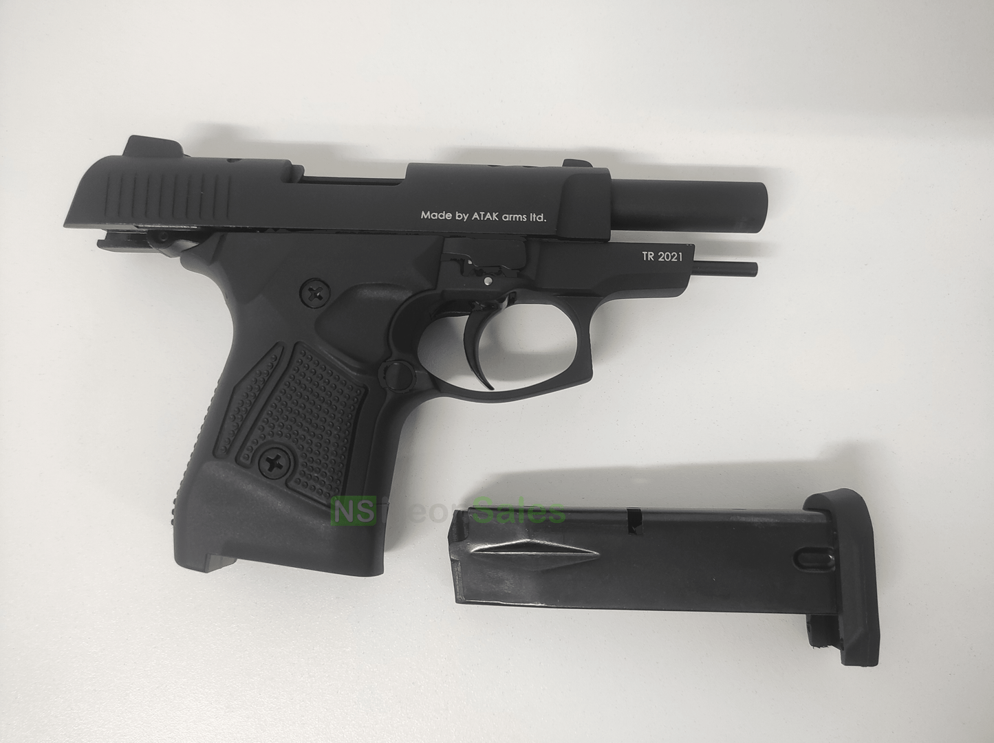 ZORAKI MOD 2914-TD BLANK GUN - BLACK - NeonSales {{ shop.shopifyCountryName }}