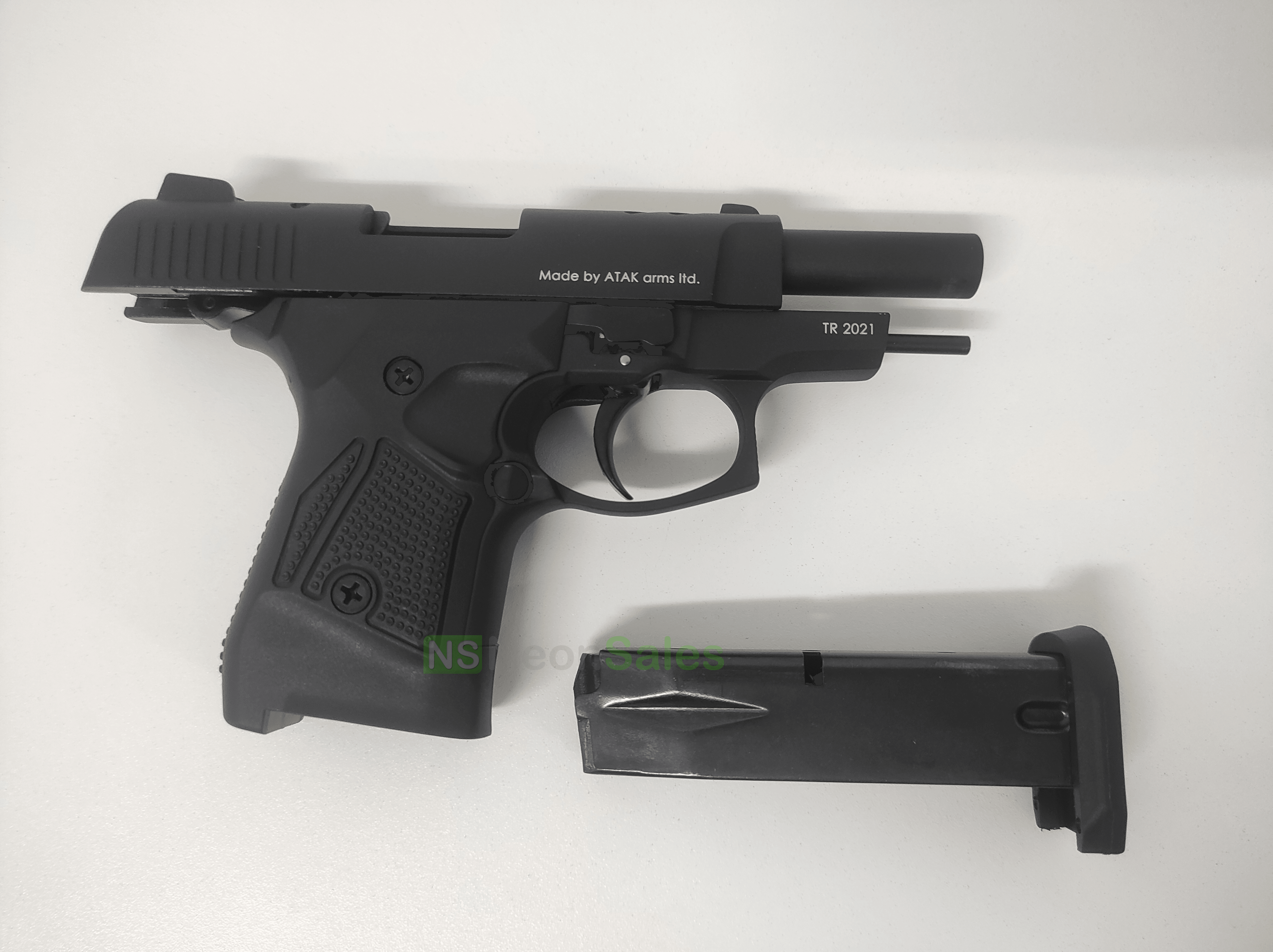 ZORAKI MOD 2914-TD BLANK GUN - BLACK - NeonSales {{ shop.shopifyCountryName }}