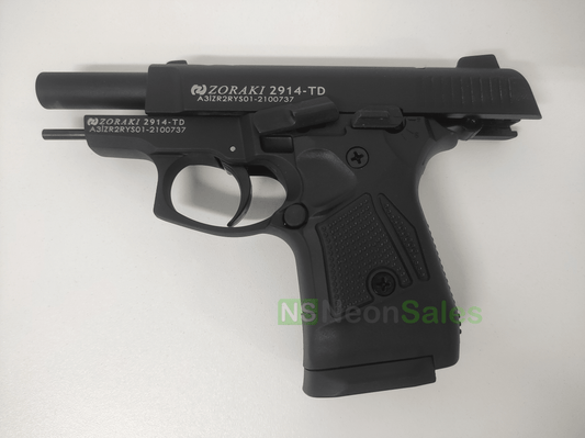 ZORAKI MOD 2914-TD BLANK GUN - BLACK - NeonSales {{ shop.shopifyCountryName }}