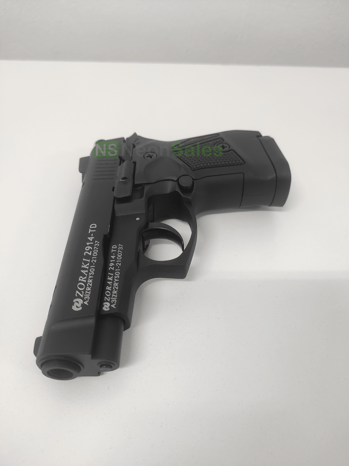 ZORAKI MOD 2914-TD BLANK GUN - BLACK - NeonSales {{ shop.shopifyCountryName }}