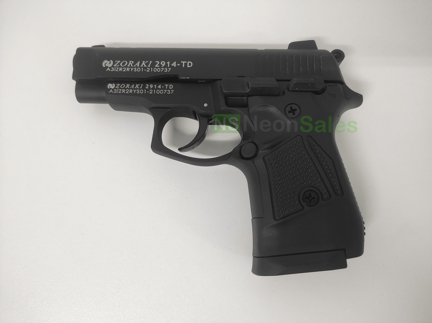 ZORAKI MOD 2914-TD BLANK GUN - BLACK - NeonSales {{ shop.shopifyCountryName }}
