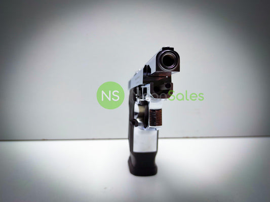 ZORAKI MOD 914-TD BLANK GUN- S/CHROME V+ 10 BLANKS - NeonSales {{ shop.shopifyCountryName }}