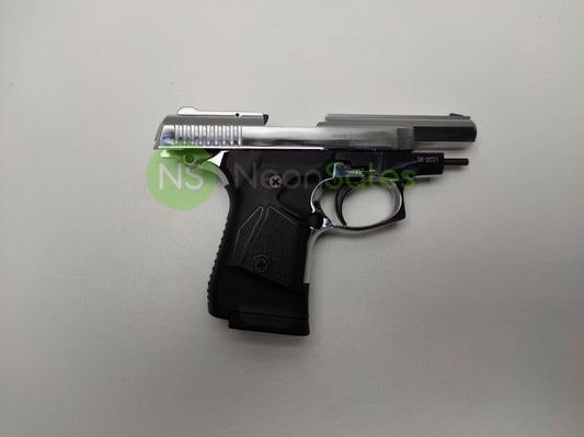 ZORAKI MOD 914-TD BLANK GUN- S/CHROME V+ 10 BLANKS - NeonSales {{ shop.shopifyCountryName }}