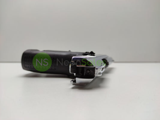 ZORAKI MOD 914-TD BLANK GUN- S/CHROME V+ 10 BLANKS - NeonSales {{ shop.shopifyCountryName }}