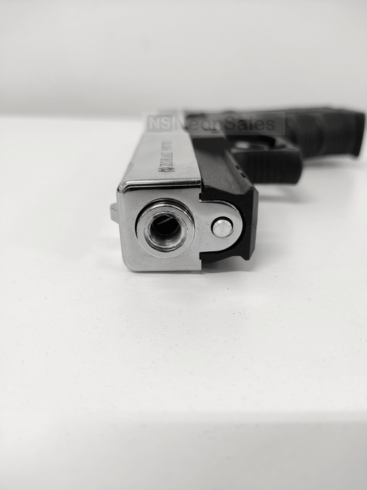 ZORAKI MOD 917-TD BLANK GUN - SATIN CHROME D/T - NeonSales {{ shop.shopifyCountryName }}