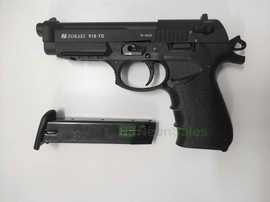 ZORAKI MOD 918-TD BLANK GUN - ALL BLACK - NeonSales {{ shop.shopifyCountryName }}