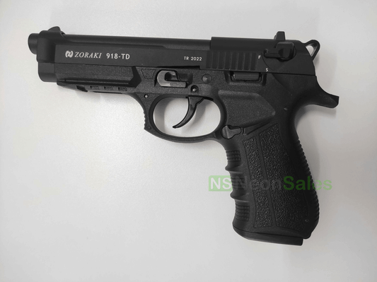 ZORAKI MOD 918-TD BLANK GUN - ALL BLACK - NeonSales {{ shop.shopifyCountryName }}