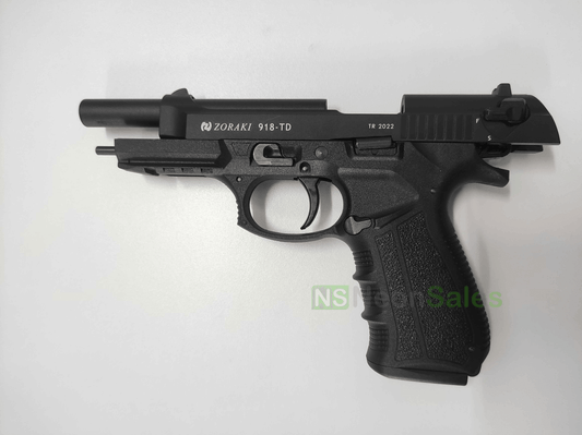 ZORAKI MOD 918-TD BLANK GUN - ALL BLACK - NeonSales {{ shop.shopifyCountryName }}
