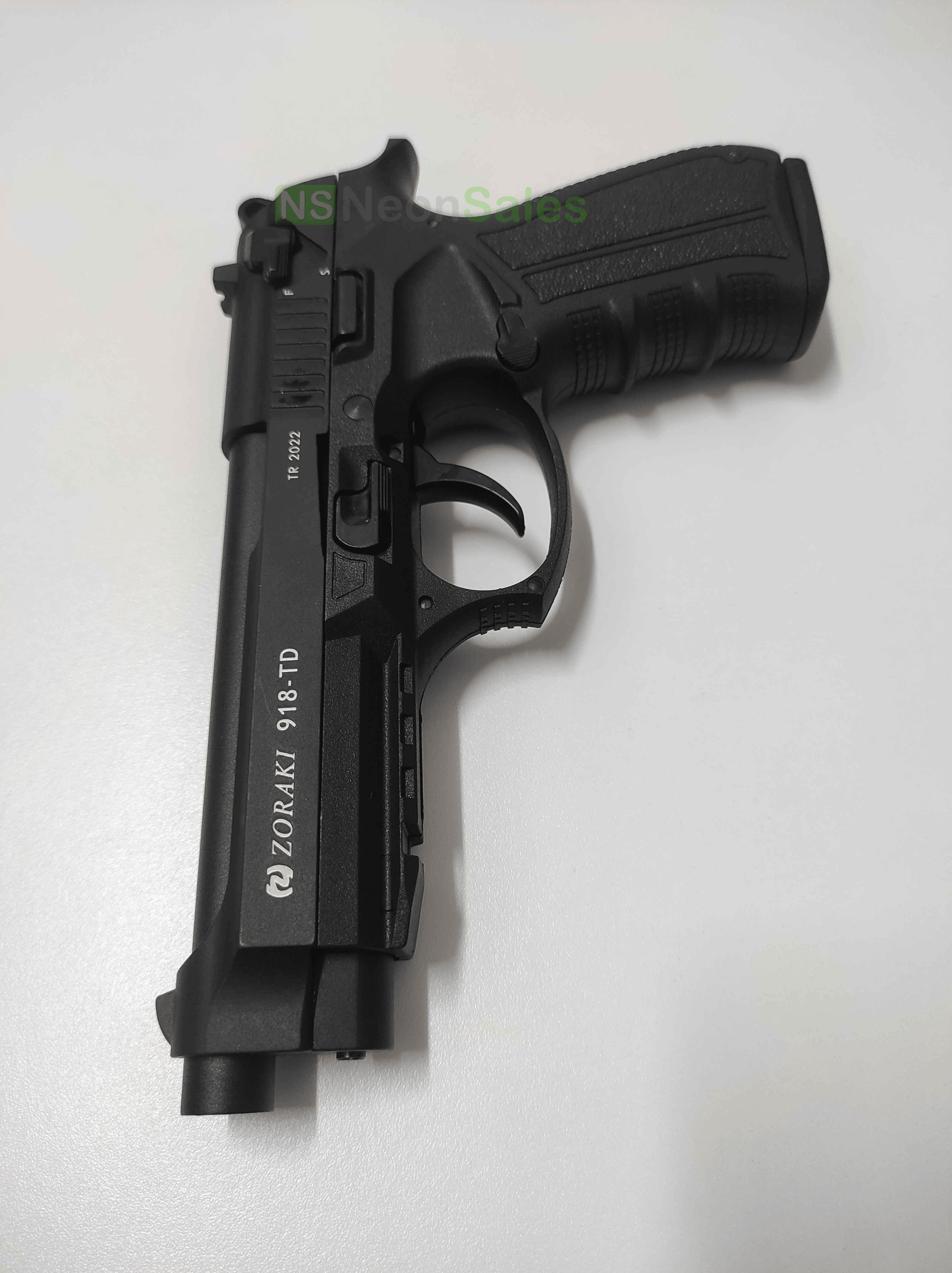 ZORAKI MOD 918-TD BLANK GUN - ALL BLACK - NeonSales South Africa