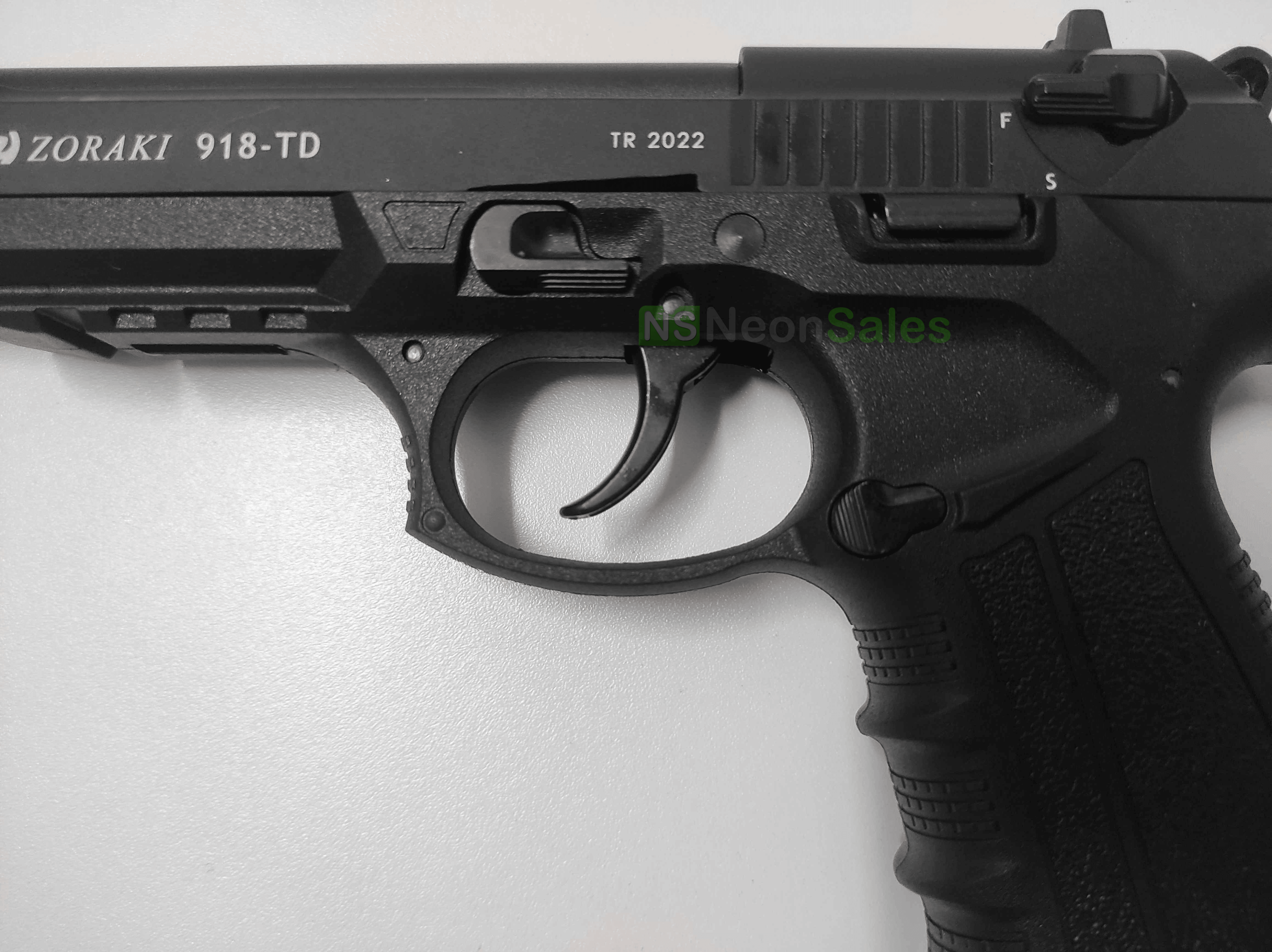 ZORAKI MOD 918-TD BLANK GUN - ALL BLACK - NeonSales South Africa