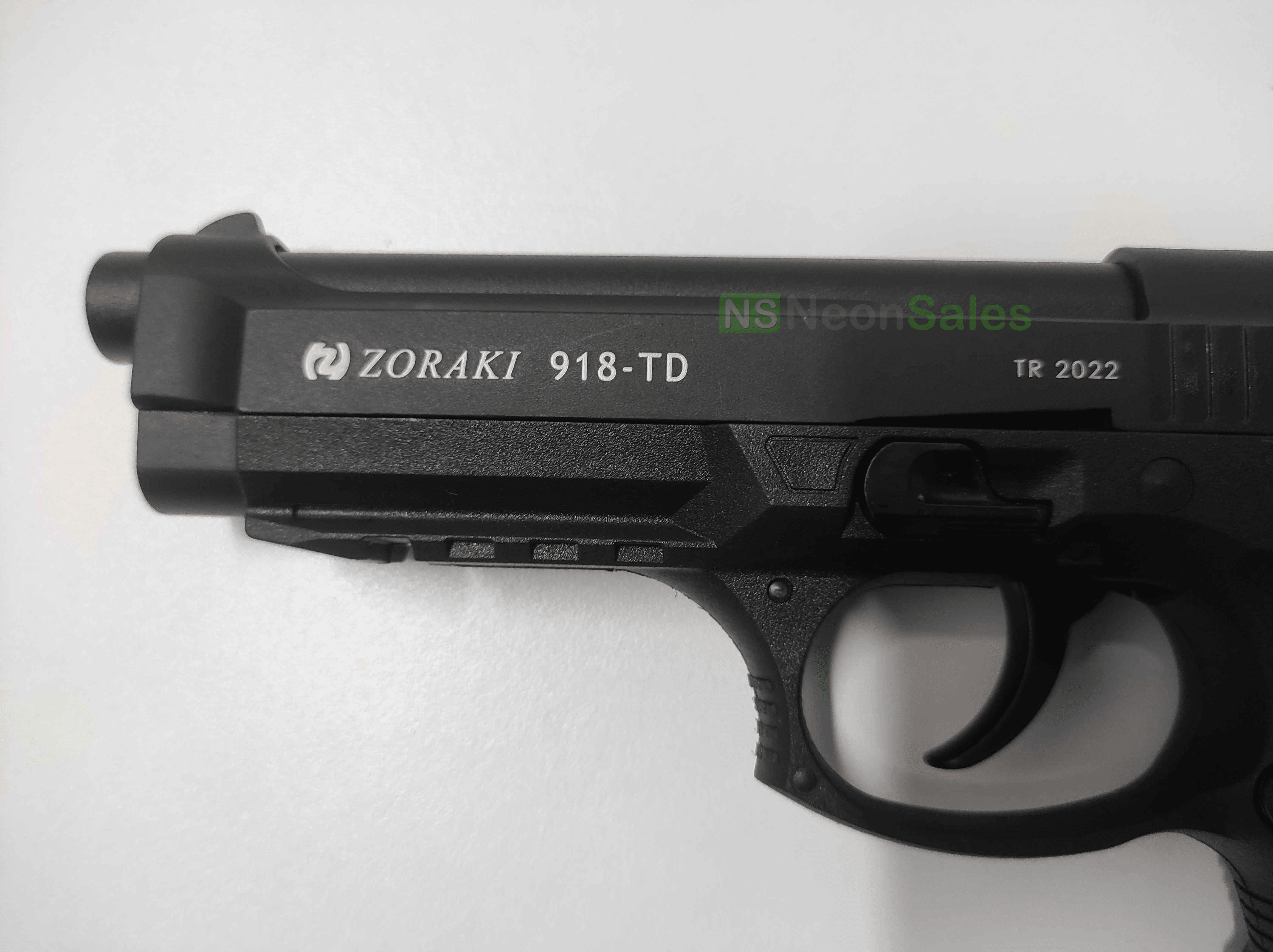 ZORAKI MOD 918-TD BLANK GUN - ALL BLACK - NeonSales South Africa