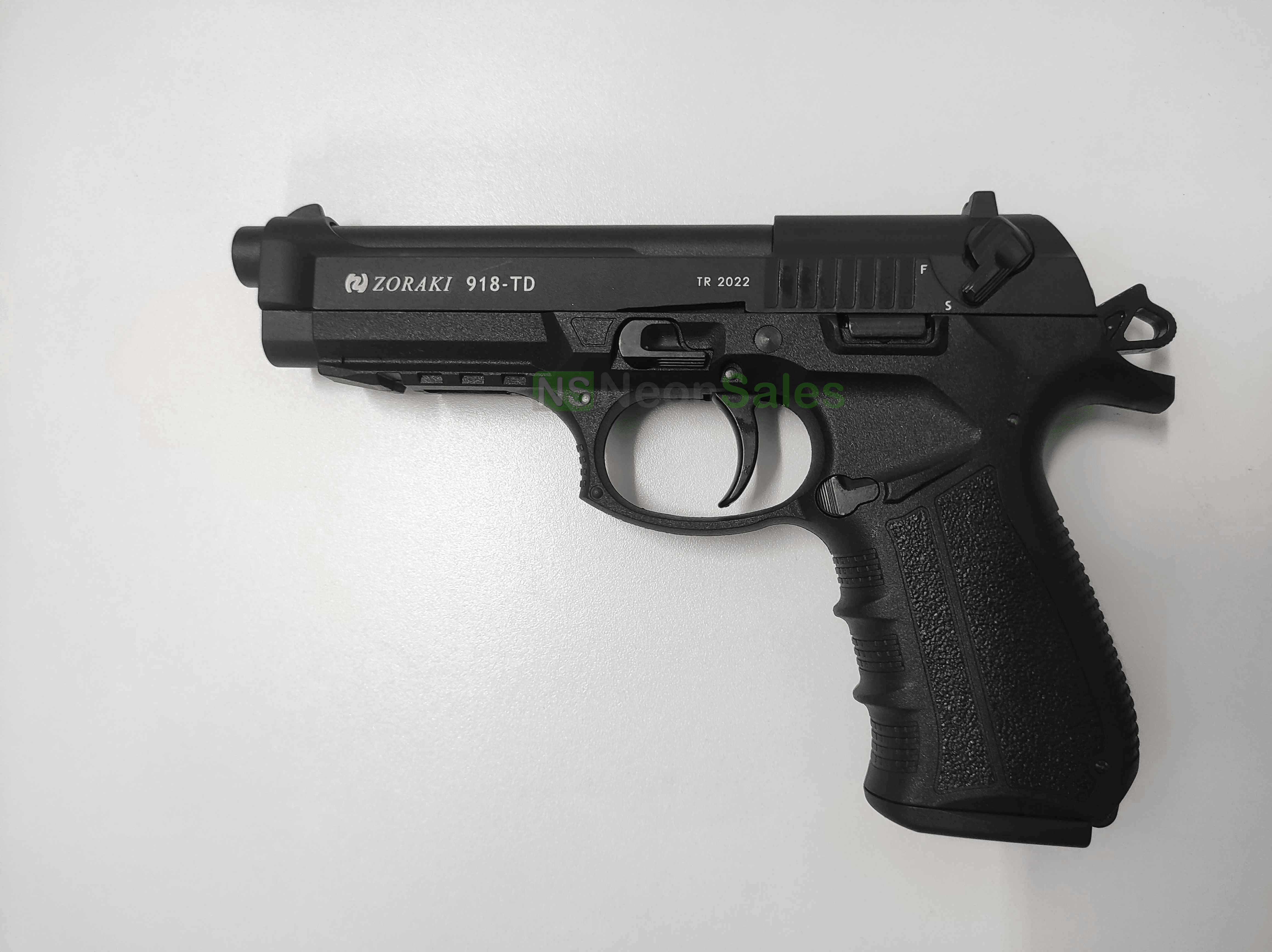 ZORAKI MOD 918-TD BLANK GUN - ALL BLACK - NeonSales South Africa