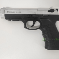 ZORAKI MOD 918-TD BLANK GUN - S/CHROME D/T - NeonSales {{ shop.shopifyCountryName }}