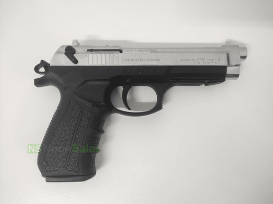 ZORAKI MOD 918-TD BLANK GUN - S/CHROME D/T - NeonSales {{ shop.shopifyCountryName }}