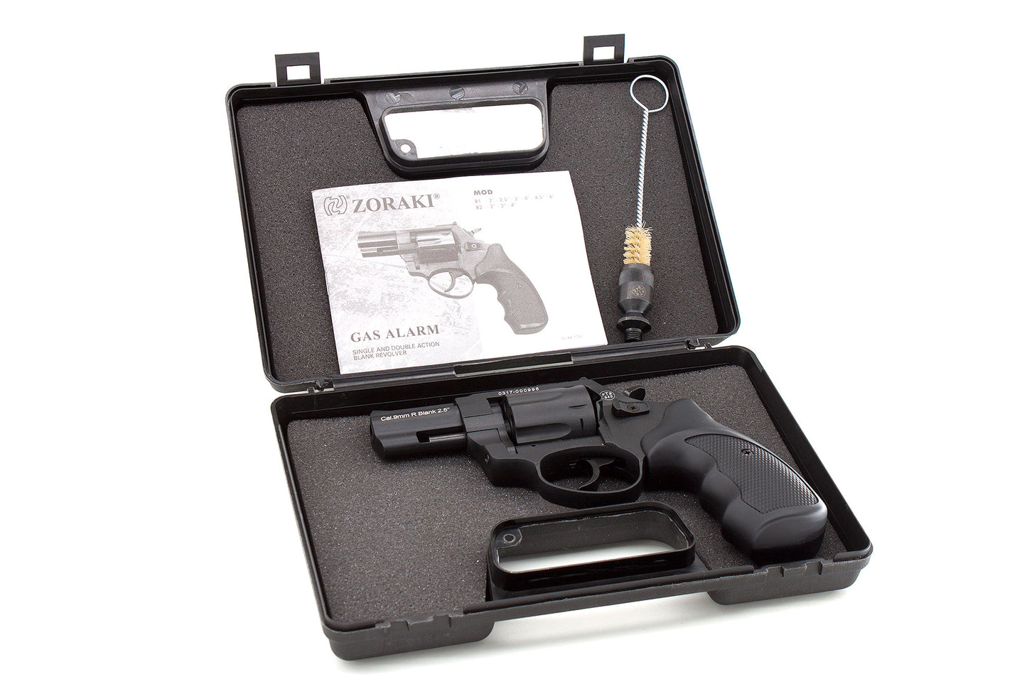 ZORAKI R1-TD BLANK REVOLVER 2.5" - BLACK - NeonSales {{ shop.shopifyCountryName }}