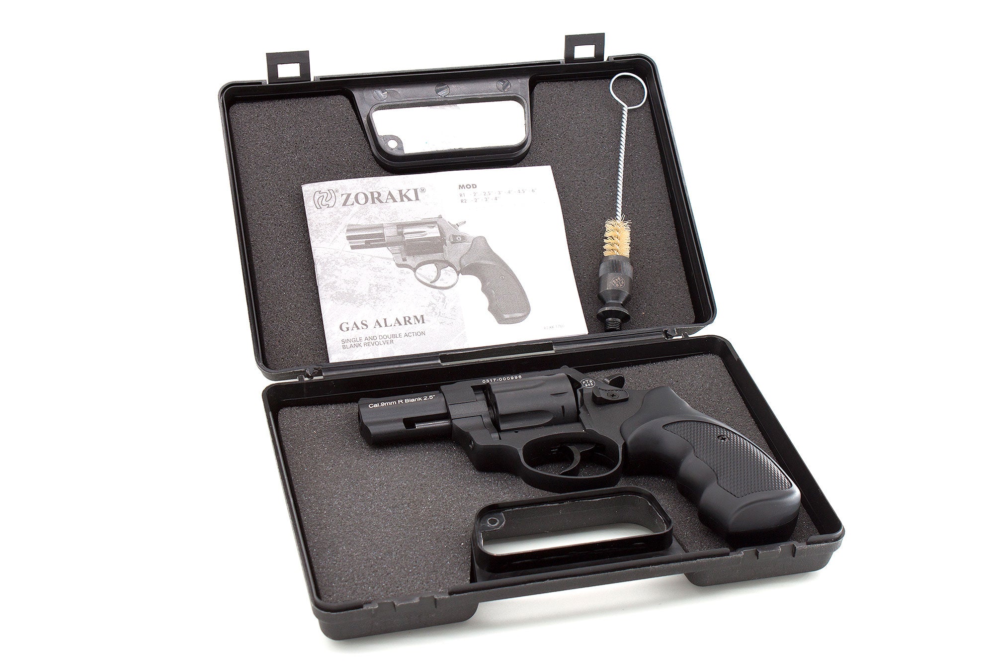 ZORAKI R1-TD BLANK REVOLVER 2.5" - BLACK - NeonSales {{ shop.shopifyCountryName }}