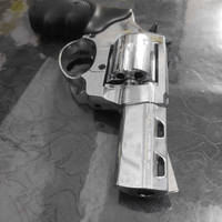 ZORAKI R2-TD BLANK REVOLVER 3" - SHINY CHROME - NeonSales {{ shop.shopifyCountryName }}