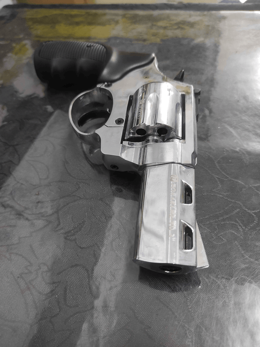 ZORAKI R2-TD BLANK REVOLVER 3" - SHINY CHROME - NeonSales {{ shop.shopifyCountryName }}