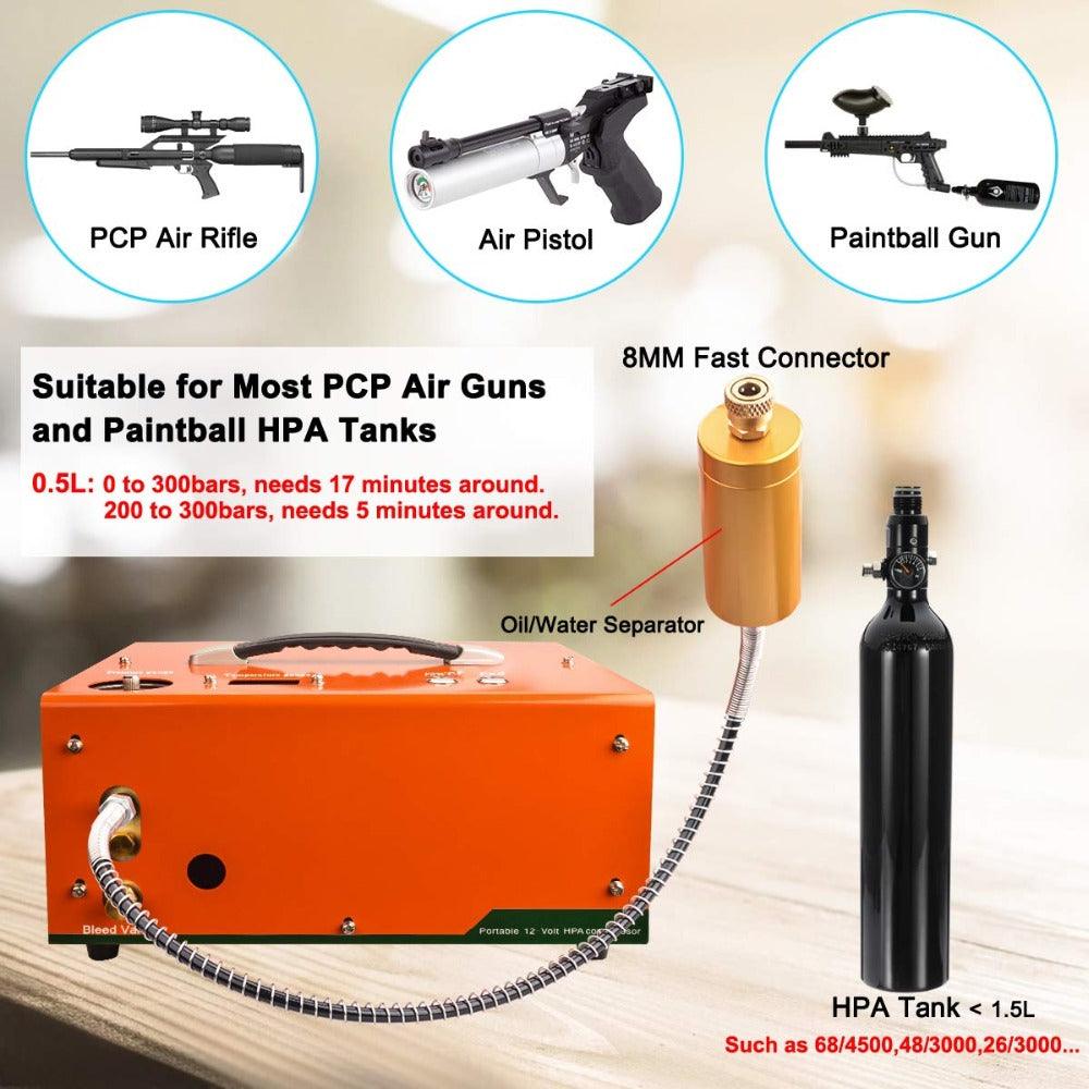 ZY® 12V / 240V COMPRESSOR (300 BAR) - AUTO SHUTOFF - NeonSales {{ shop.shopifyCountryName }}