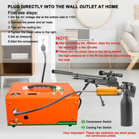 ZY® 12V / 240V COMPRESSOR (300 BAR) - AUTO SHUTOFF - NeonSales {{ shop.shopifyCountryName }}
