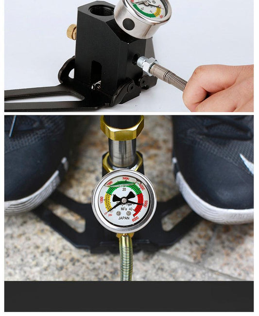 ZY® PCP HANDPUMP, 300 BAR W/ INLINE FILTER - NeonSales {{ shop.shopifyCountryName }}