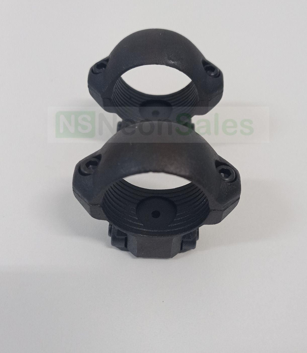 1" DOVETAIL, LOW, RING MOUNTS Q/M, STEEL - NeonSales {{ shop.shopifyCountryName }}