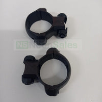 1" DOVETAIL, LOW, RING MOUNTS Q/M, STEEL - NeonSales {{ shop.shopifyCountryName }}