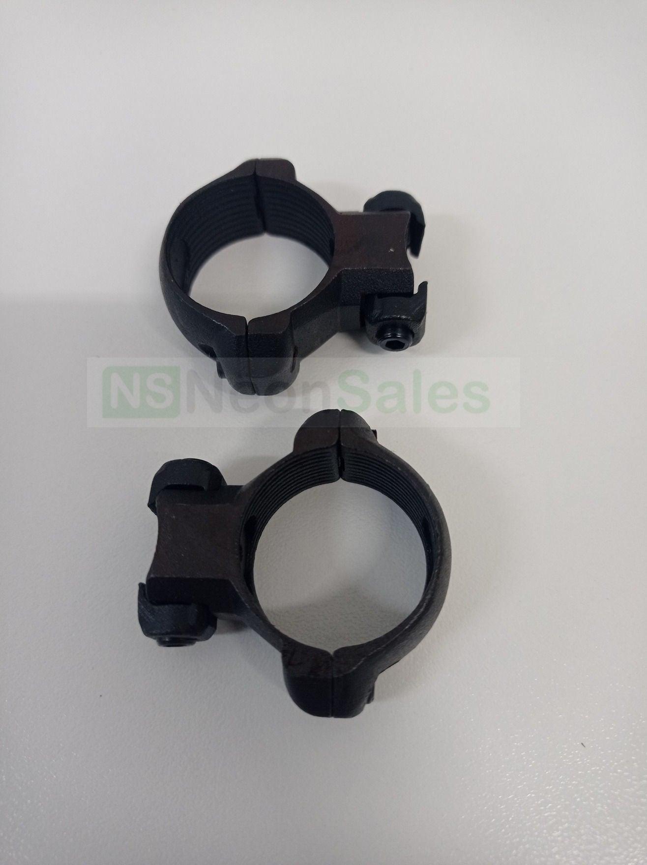 1" DOVETAIL, LOW, RING MOUNTS Q/M, STEEL - NeonSales {{ shop.shopifyCountryName }}